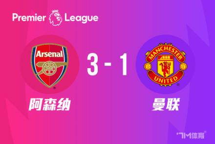 英超：阿森納逆轉(zhuǎn)曼聯(lián)，賴(lài)斯與熱蘇斯補(bǔ)時(shí)破門(mén)