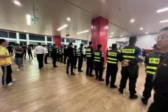 嚴陣以待！媒體人：下午一點多總決賽G6安保上崗 人數(shù)超此前