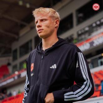 官方：奧斯卡-霍伊倫法蘭克福中場大腿肌肉拉傷，傷愈時間未知