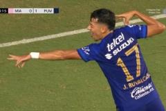 逆天后防！邁阿密后防集體走神！維特傳中魯瓦爾卡凌空斬破門！