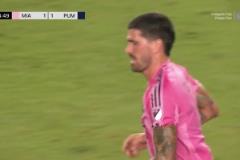 邁阿密生涯處子球！德保羅停球打門得手扳平！蘇亞雷斯傳中助攻！