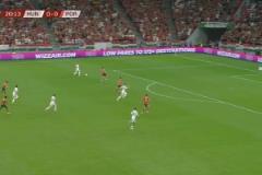 葡萄牙0-1落后！瓦爾加門前頭球擊中立柱彈入網(wǎng)窩