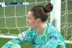 恐怖！巴薩女足兩粒任意球都是十分角破門！狼堡女足門將要哭了！