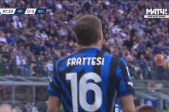 錯(cuò)失良機(jī)！弗拉泰西門前兩連擊，小角度補(bǔ)射空門中柱！