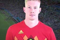 比利時黃金一代，德布勞內(nèi)國家隊生涯最強(qiáng)一戰(zhàn)