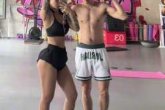 很快啊！李添榮和女友已經(jīng)開(kāi)始合練了