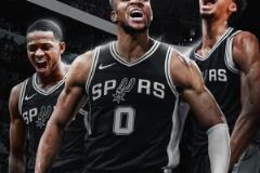 這組合咋樣？文班+字母組成的禁區(qū)，誰敢進來