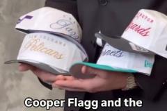 沒(méi)想到吧弗拉格在抽簽前拿著前四球隊(duì)帽子拍照，結(jié)果是俠爆冷