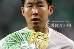 女子聲稱懷上孫興慜孩子，勒索數(shù)億韓元！警方已拘留兩名嫌疑人